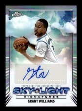 Grant Williams 2024-25 Topps Chrome Sky-Light Signatures card