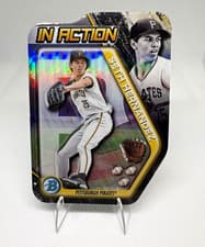 Seth Hernandez 2025 Bowman Draft Bowman in Action card