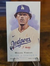 Miguel Vargas 2023 Topps Allen & Ginter Rookie Design Variation Mini card