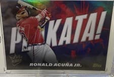 2025 Topps Plakata Ronald Acuña Jr. #PLAK-3 card