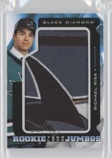 2025-26 Upper Deck Black Diamond Rookie Team Logo Jumbo Puzzle Patch Michael Misa #RTL-MM card