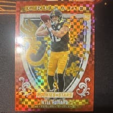 2025 Panini Rookies & Stars Crusade Will Howard #12 card