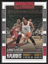 DeMar DeRozan 2018 Panini Hoops Road to the Finals card