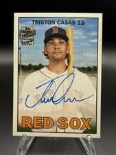 2025 Topps Archives Fan Favorite Autographs 1967 Triston Casas #67FFA-TC card