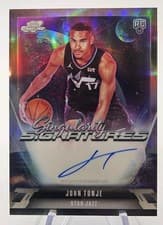2025-26 Topps Cosmic Chrome Singularity Signatures John Tonje #SS-JTO card