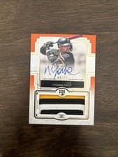 2025 Topps Definitive Collection Rookie Patch Autograph Nick Yorke #DRPA-NY