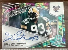 2024 Panini Spectra Champion Signatures Gilbert Brown #CS-GBN card