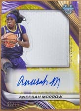2024-25 Bowman's Best University Prospect Jumbo Relic Autographs Aneesah Morrow #PJRA-AM card