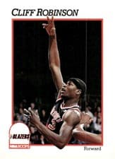Cliff Robinson 1991-92 Hoops Base Set card