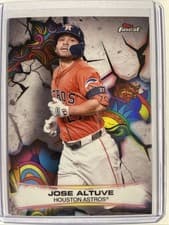 2025 Finest Smashing Through Jose Altuve #S-24 card
