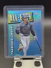 2025 Topps Chrome Logofractor Edition All-Etch Francisco Lindor #CAE-10 card