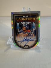 2025 Topps Cosmic Chrome Launched Into Orbit Autographs Adrian Beltré #LIOA-AB card