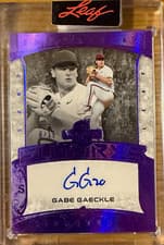 2025 Leaf Spectacular Baseball Spectacular Futures Gabe Gaeckle #SF-GG3 card