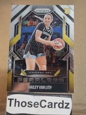 2025 Panini Prizm WNBA Fearless Hailey Van Lith #12 card