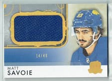 Matt Savoie 2023 Upper Deck The Cup card