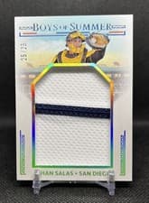 2024 Panini Boys of Summer Jumbo Prospect Materials Ethan Salas #JPM-ES card