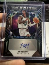 2024-25 Panini Obsidian Galaxy Ink Ja Morant #GI-JAM card