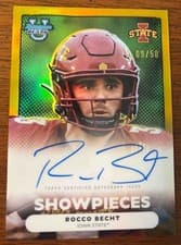 2025 Bowman University Best Bowman Showpieces Autographs Refractor Rocco Becht #BSA-RB card