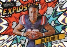2024 Panini Absolute Explosive Joe Milton III #EX-JMN card