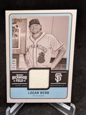 2025 Topps Rickwood Relic Collection Logan Webb #RWR-LWE card