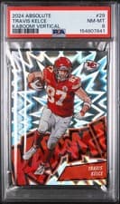 2024 Panini Absolute Kaboom Vertical Travis Kelce #29 card