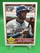 Yordan Alvarez 2025 Topps Heritage card