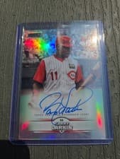 2025 Stadium Club Chrome Autographs Barry Larkin #SCCA-BLA card