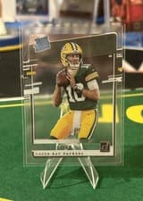 Jordan Love 2020 Panini Chronicles Clearly Donruss Rated Rookies card