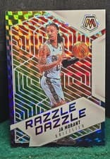 2024-25 Panini Mosaic Razzle Dazzle Ja Morant #5 card