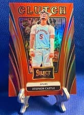 2024-25 Panini Select Clutch Stephon Castle #16 card