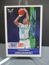 James Bouknight 2021-22 Panini NBA Sticker & Card Collection Base Set card