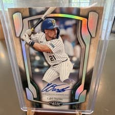 2026 Topps Tier One Break Out Autographs Caleb Durbin #BOA-CDU card