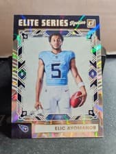 2025 Donruss The Elite Series Rookies Elic Ayomanor #ESR-EAR card