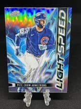 2025 Topps Cosmic Chrome Light Speed Pete Crow-Armstrong #LS-3 card