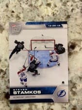 Steven Stamkos 2019 Topps Now NHL Stickers card