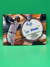 2025 Bowman Chrome Prime Chrome Signatures Diego Tornes #PCS-DT card