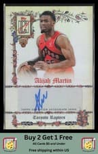 2025-26 Topps Signature Class Manuscripts Alijah Martin #MS-AM card