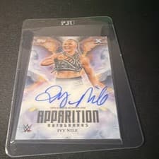 2025 Topps Exalted WWE Wrestling Apparition Autographs Ivy Nile #APA-IVY card