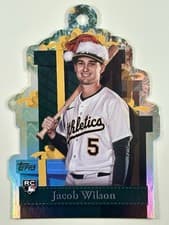 2025 Topps Holiday Die-Cut Ornaments Jacob Wilson #PO-7 card