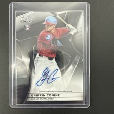 2025 Topps Chrome Black Autographs Griffin Conine #CBA-GCO card