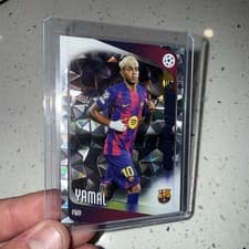Lamine Yamal 2025 Topps UEFA card