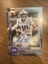2025 Bowman University Chrome Chrome Prospect Autographs Josh Hoover #BCA-JHO card