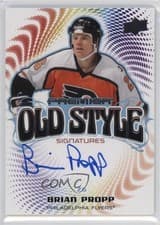 2024-25 Upper Deck Premier Old Style Signatures Brian Propp #OS-BP card