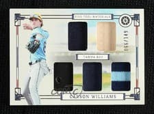 2024 Panini Boys of Summer Five Tool Player Materials Carson Williams #FT-CW