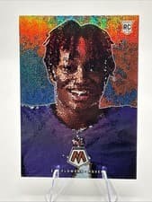 Zay Flowers 2023 Panini Mosaic Micro card