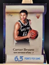 2025-26 Topps Holiday Making The Nice List Carter Bryant #ML-14 card