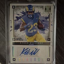 2025 Panini Impeccable Synergy Signatures Kyren Williams #13 card