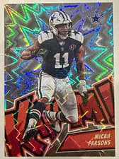 2024 Panini Absolute Kaboom Vertical Micah Parsons #25 card