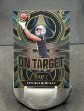 2025 Panini Select On Target Tetairoa McMillan #3 card