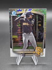2025 Bowman Chrome Prospects Leo De Vries #BCP-204 card